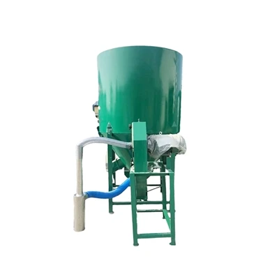 The working principle of the Crusher Mixer Machine